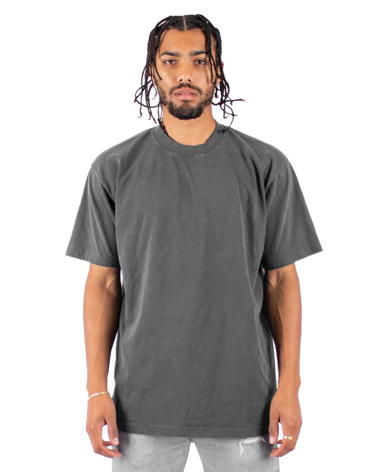 Shaka Wear Shgd Garment Dyed Crewneck T Shirt | Jiffy Shirts