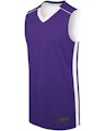 Augusta Sportswear 332402 Purple / White
