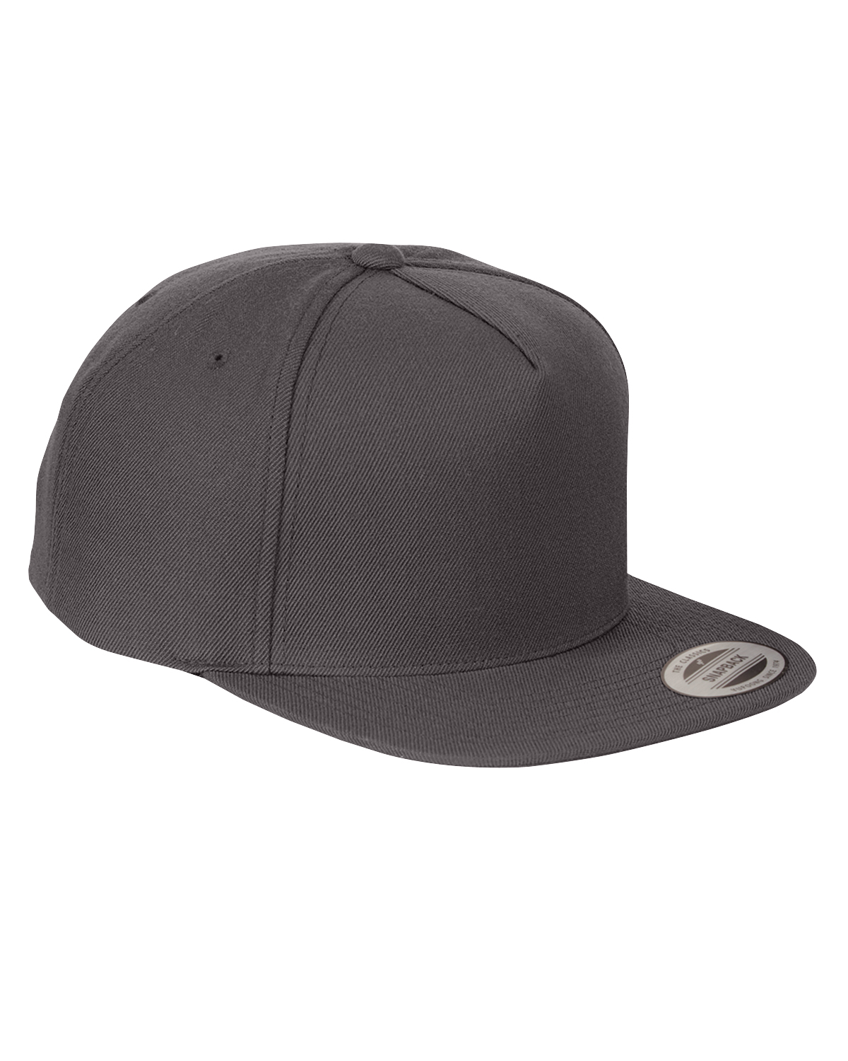 Yupoong Classic Trucker Mesh Back Cap Flat Visor Hat 5 Panel Snapback Adults New