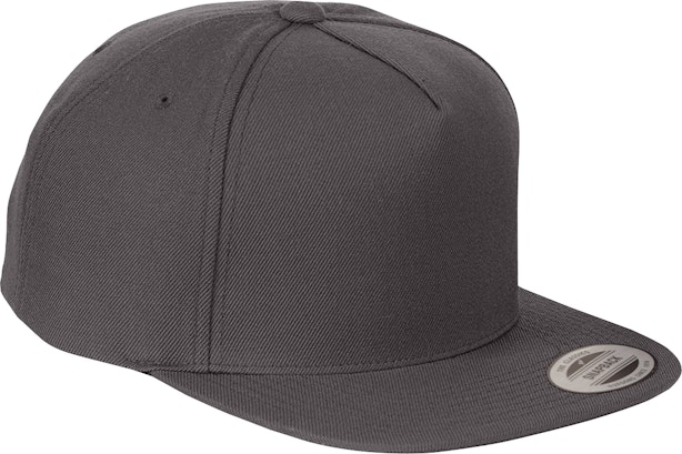 Yupoong Yp5089 Adult 5 Jiffy Visor Cap Flat Shirts | Snapback Structured Panel Classic