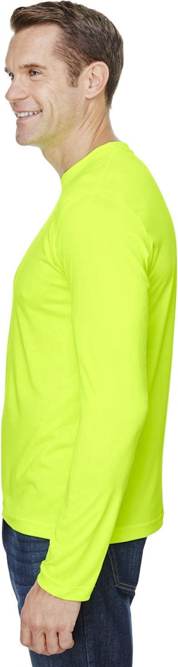Arizona Diamondbacks Shirt Mens Large Lime Green Promotional 100% Polyester