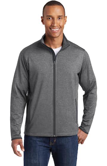 Sport-Tek ST853 Charcoal Gray Heather / Charcoal Gray
