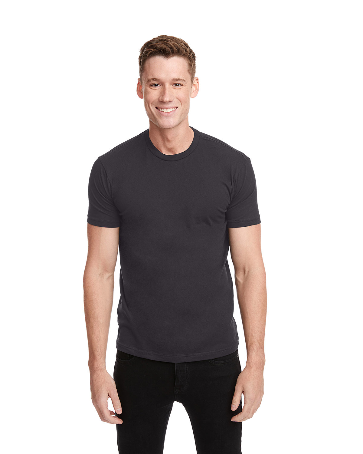 next level black t shirt