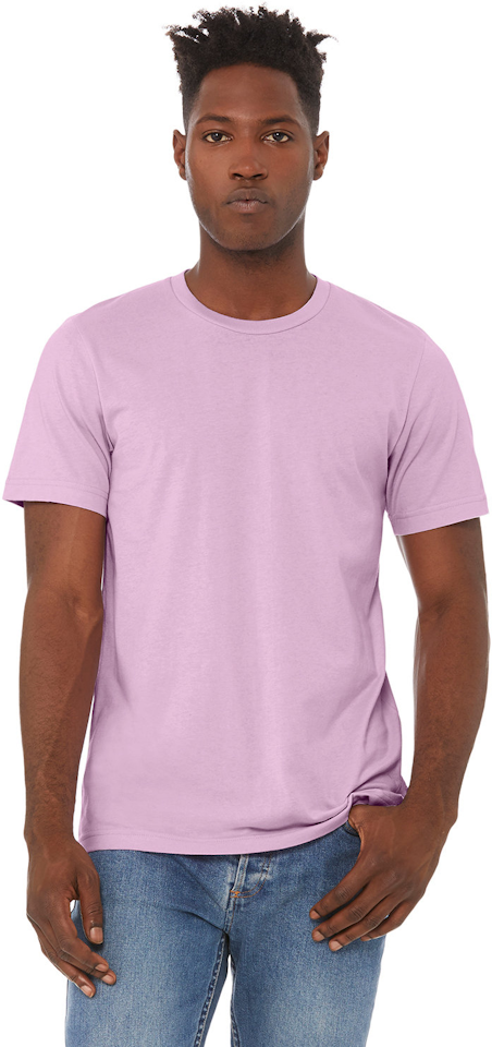 bag forligsmanden mixer Bella canvas 3001c Lilac Unisex Jersey T-Shirt | JiffyShirts