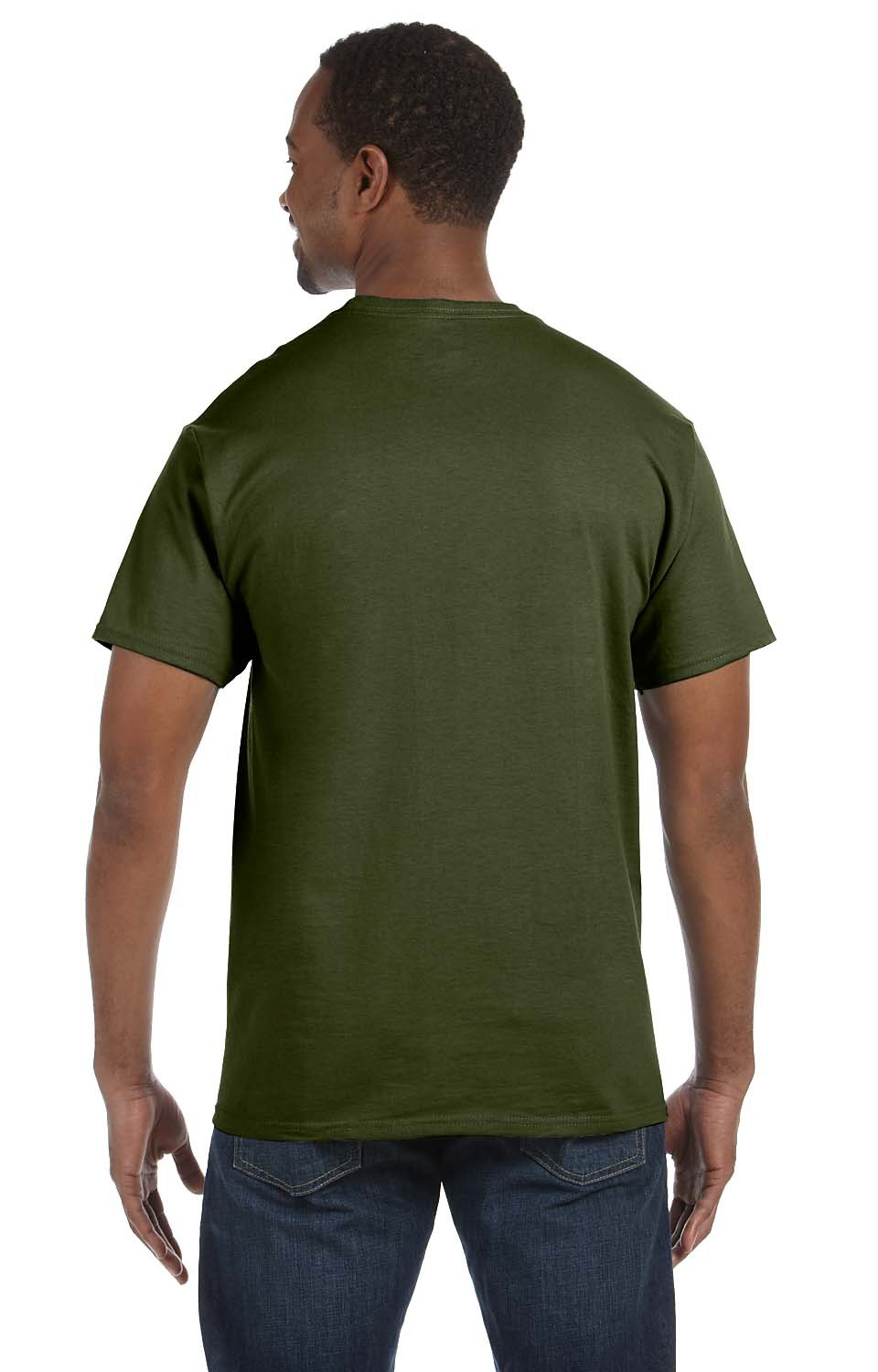 army green dri fit shirt