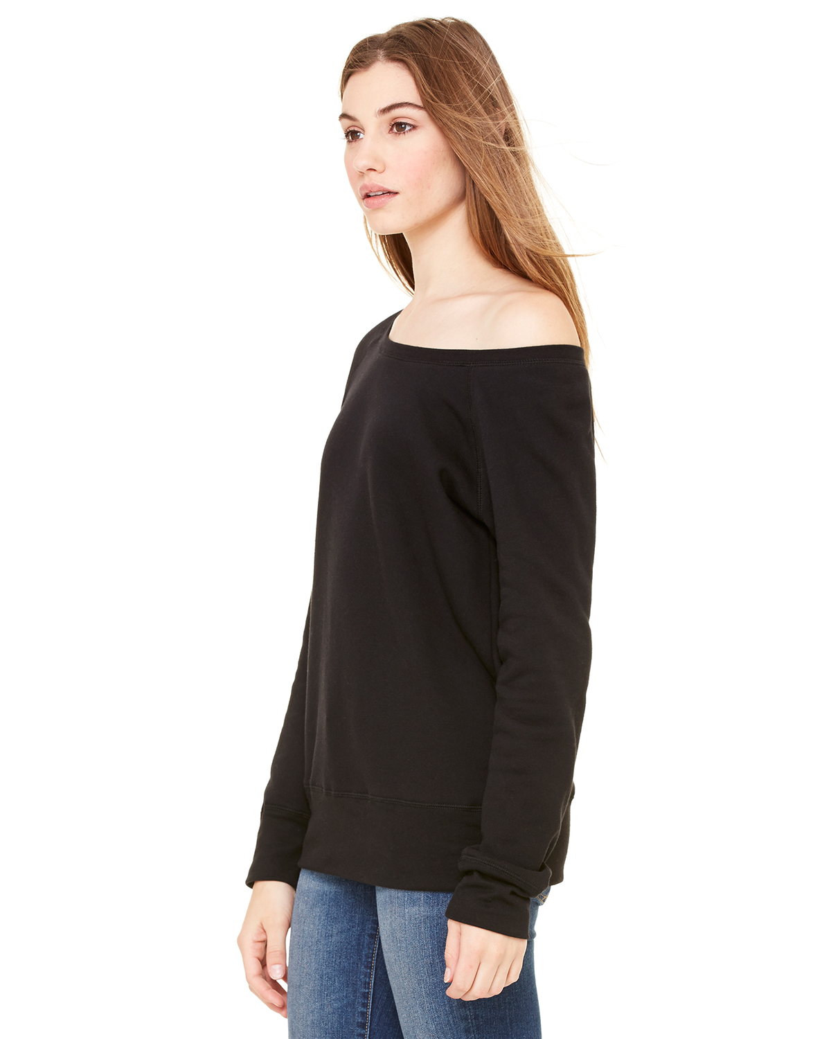 bella canvas black sweatshirt