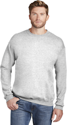 Hanes F260 Ash 9.7 oz. Ultimate Cotton® 90/10 Sweatshirt | JiffyShirts