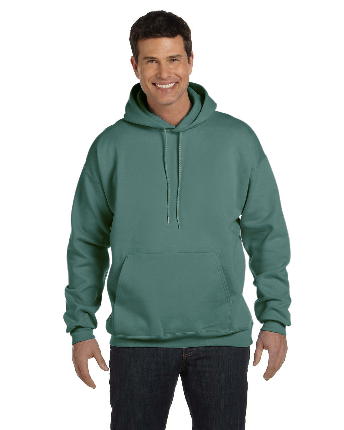 Hanes F170 Ultimate Cotton Hooded Sweatshirt - Cactus