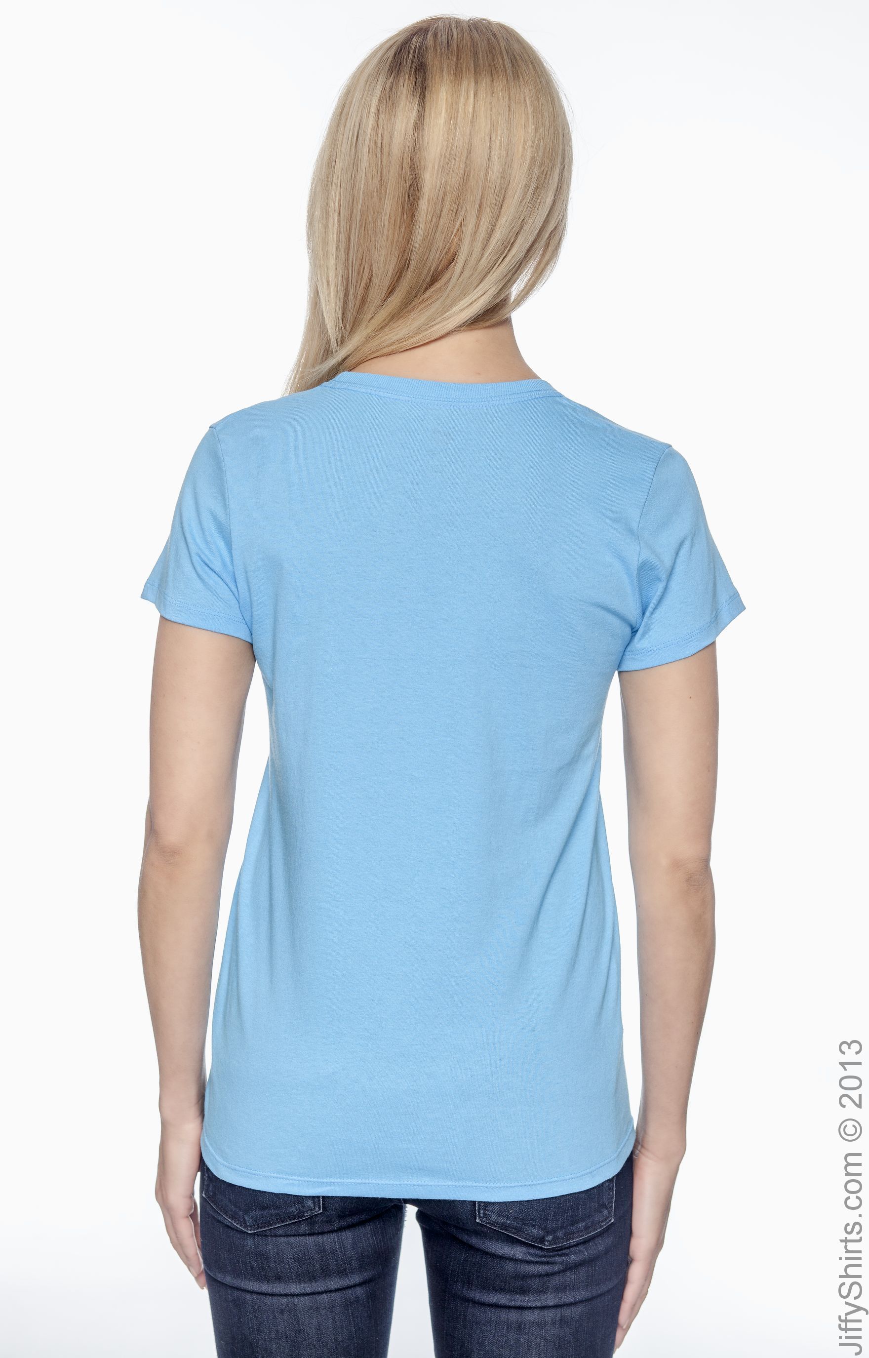 Hanes 5780 Aquatic Blue Women's 