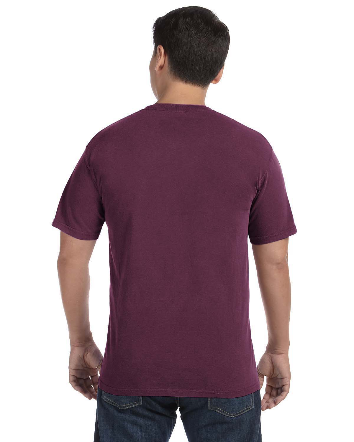 comfort colors maroon