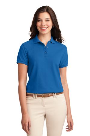 Ladies royal clearance blue polo shirt