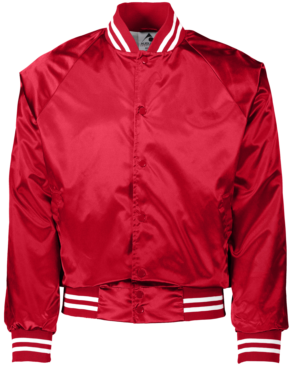 Augusta satin cheap baseball jacket