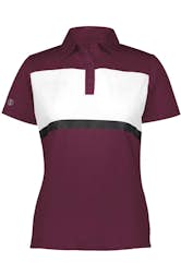 Maroon / White