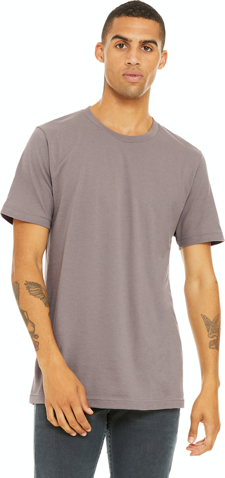 Cropped cotton jersey T-shirt with embroidered logo Rust