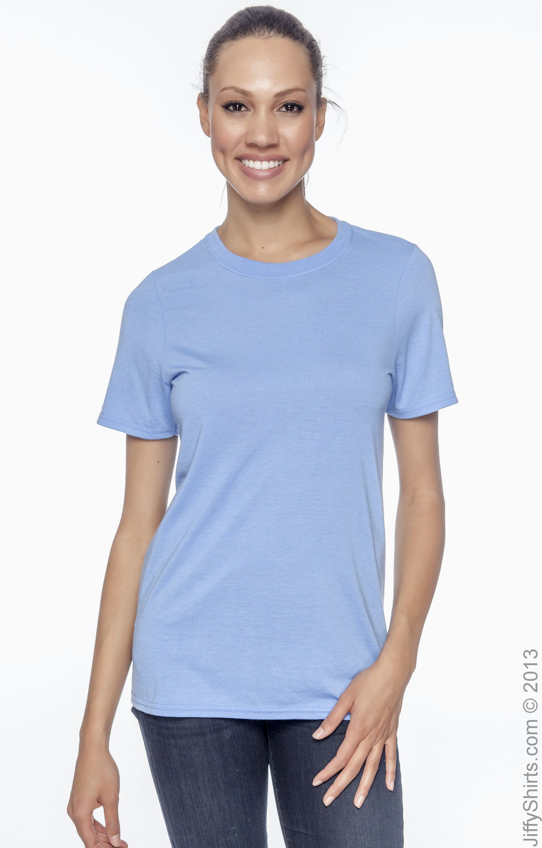 carolina blue gildan shirt