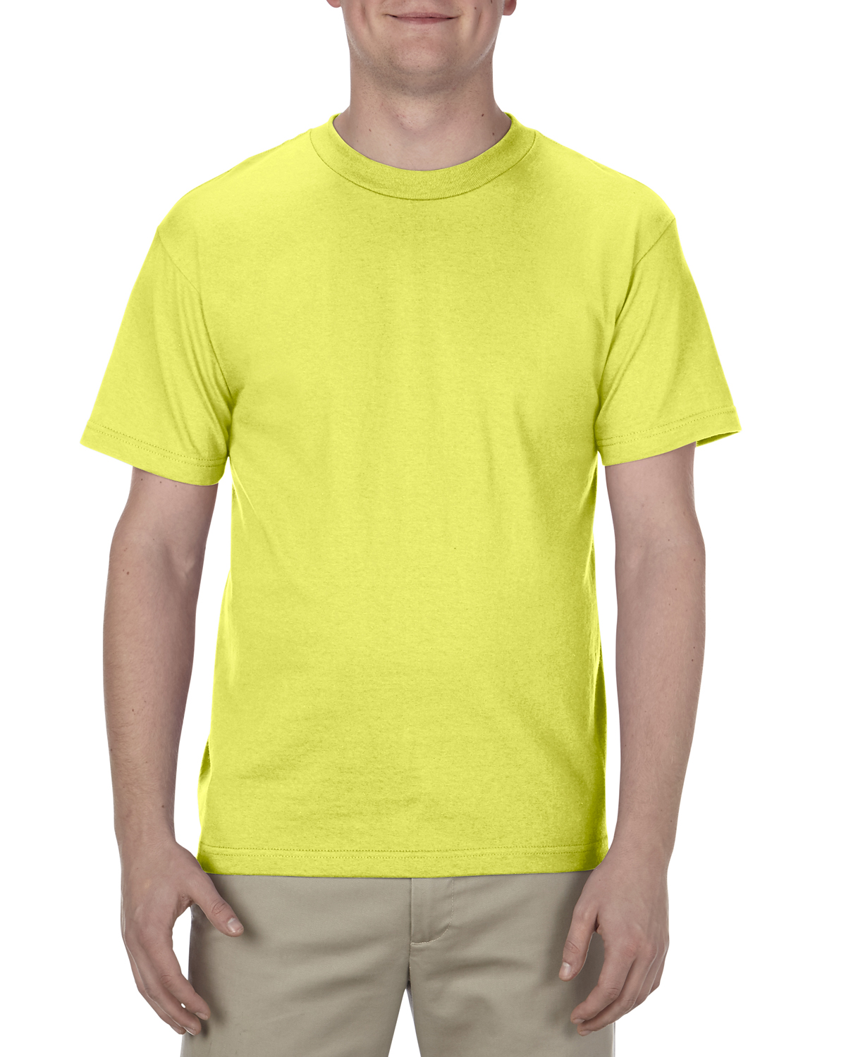 Alstyle AL1301 Safety Green Adult 6.0 