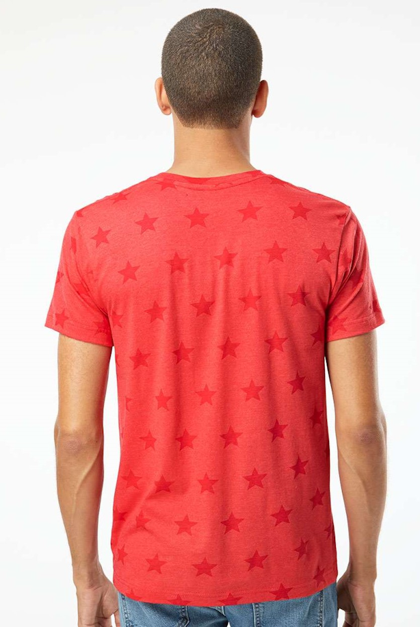 Code Five (So) 3929 Unisex Star Print T Shirt