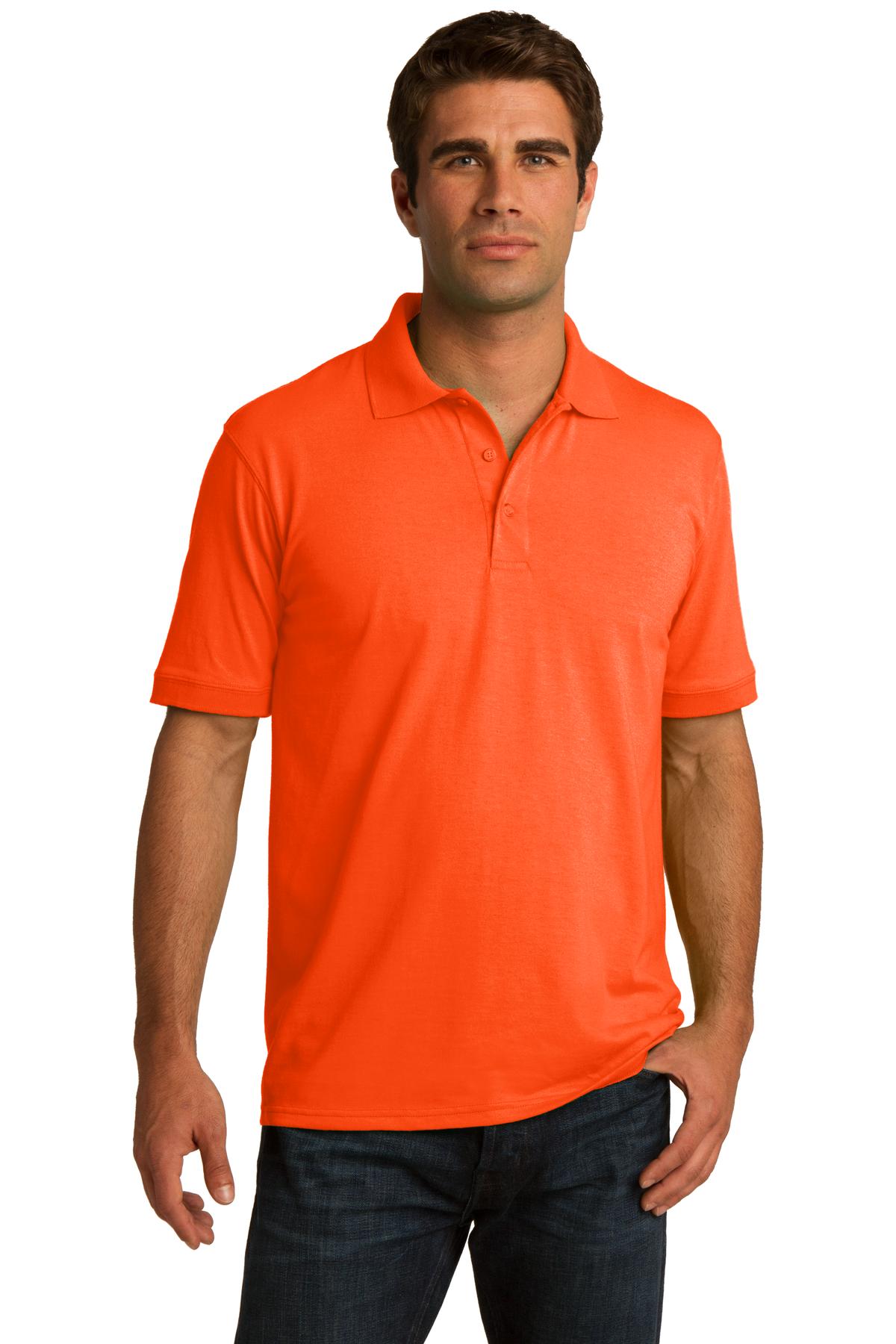 Unisex Core Blend Jersey Knit Polo 