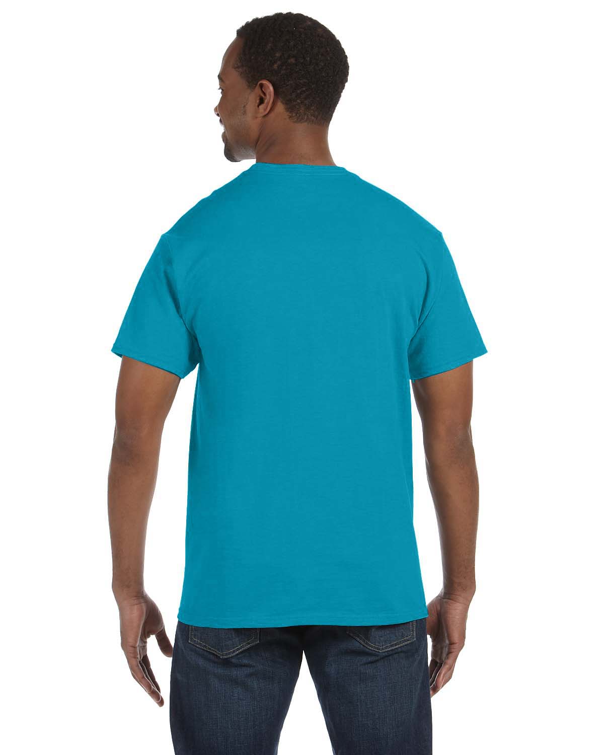 gildan turquoise shirt