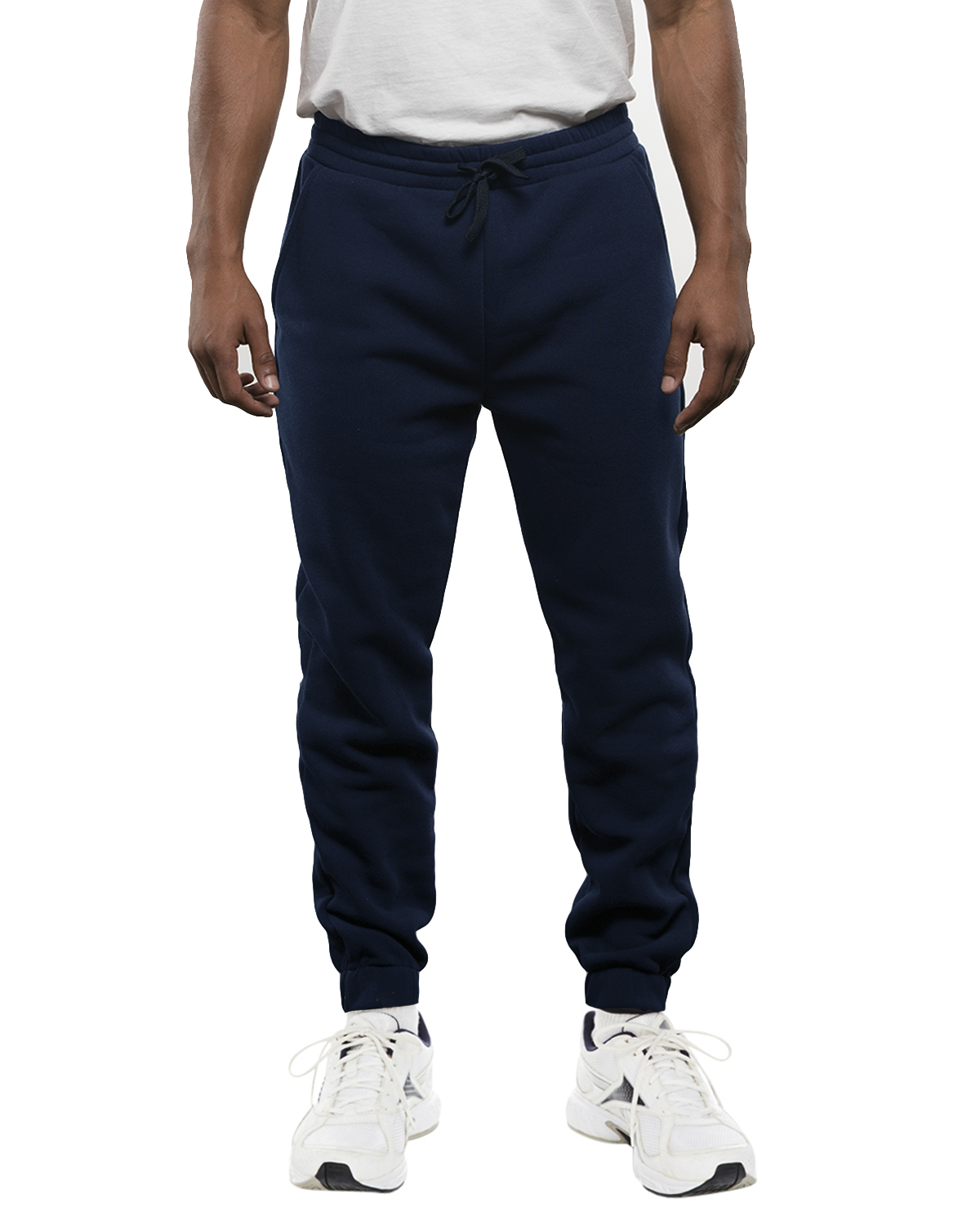 Burnside BU8800 Navy Fleece Joggers 
