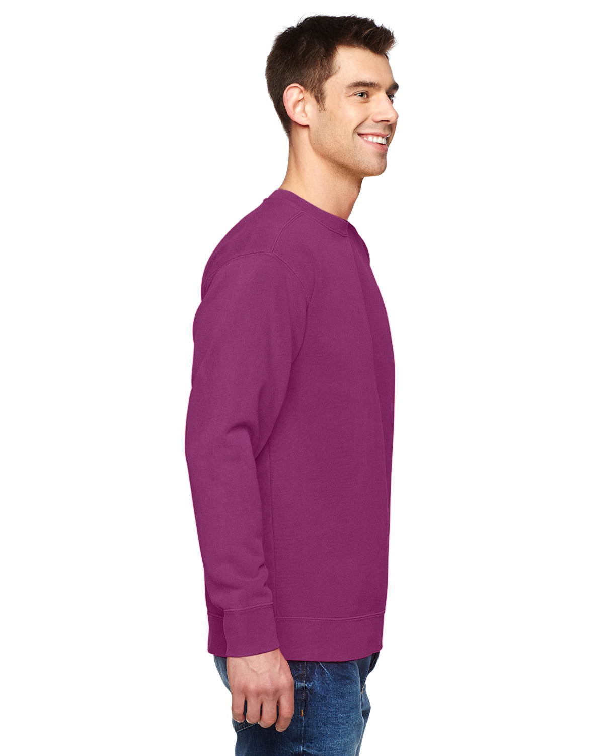 Comfort Colors 1566 Boysenberry Adult Crewneck Sweatshirt JiffyShirts
