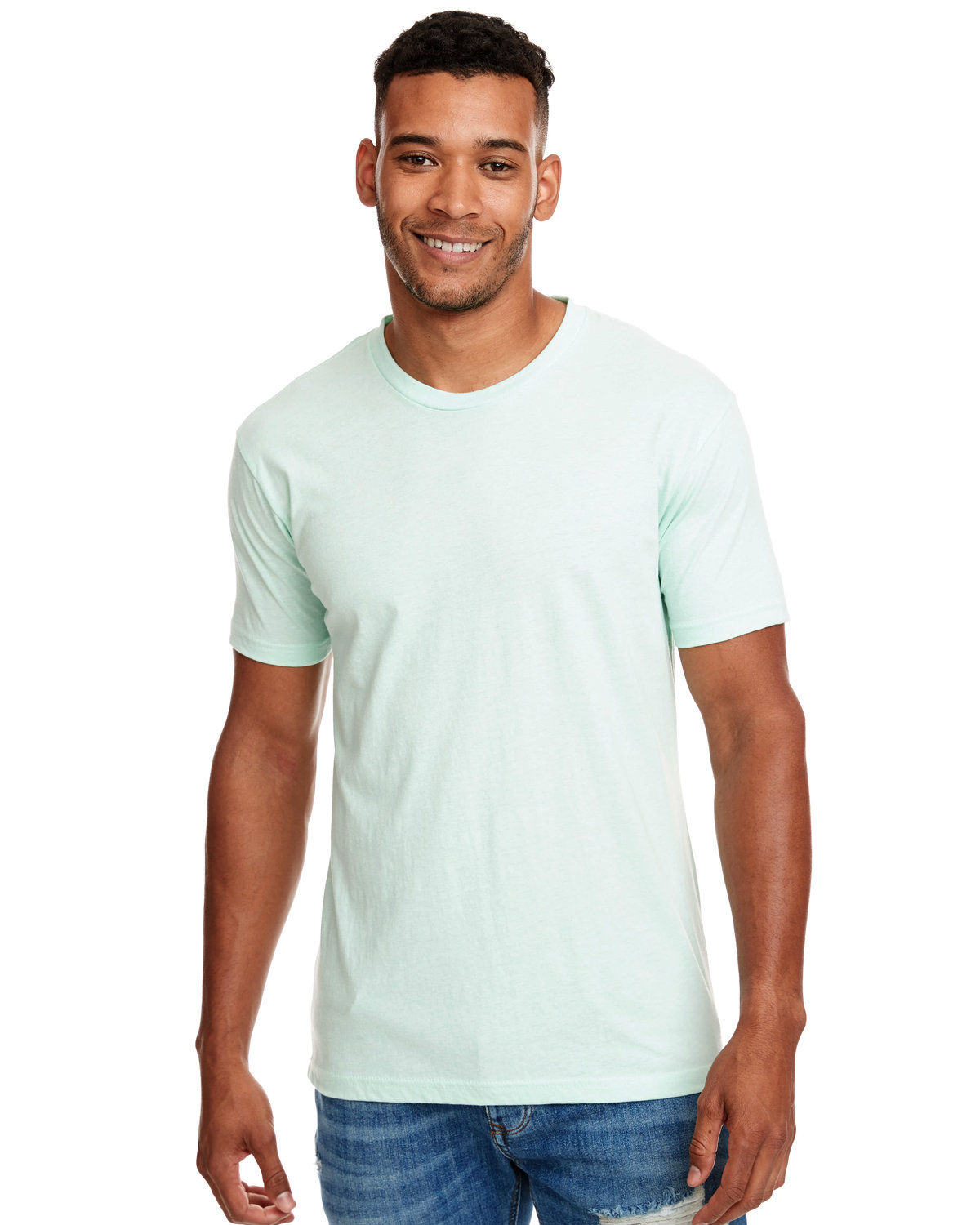 Bleached Shirt Mockup Gildan Soft Style KELLY GREEN Bleached 