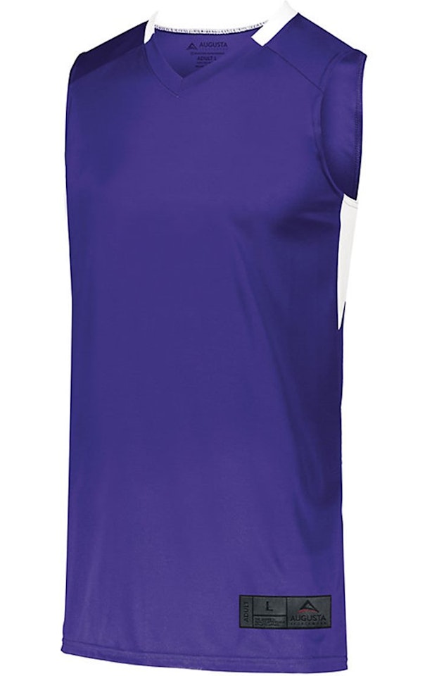 Augusta Sportswear 1731AG Purple / White
