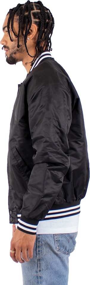 Shaka Wear SHBJ Adult Bomber Jacket - Black - S