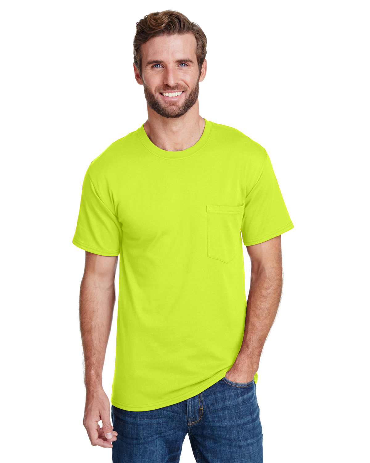 hanes green t shirt