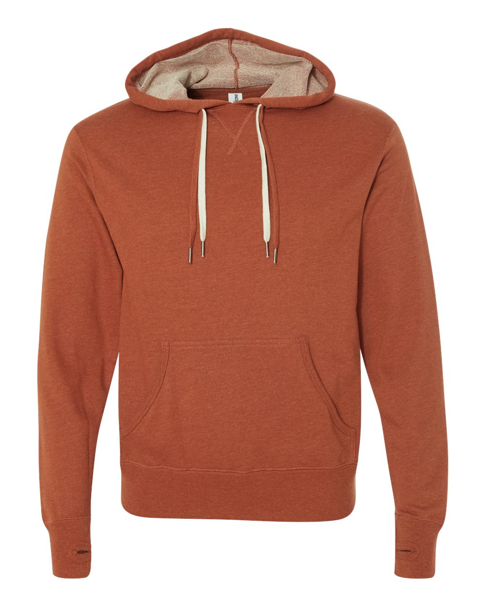 blank orange hoodie
