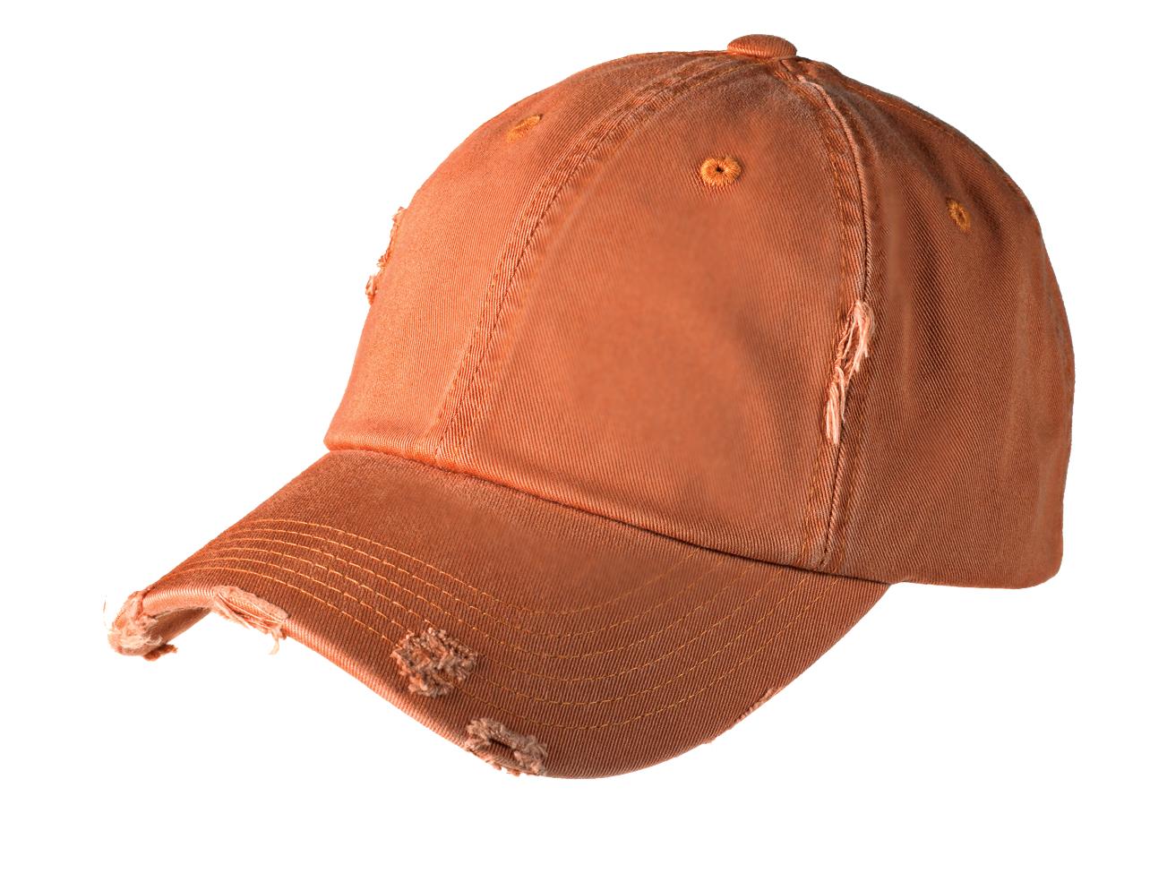 rust orange hat