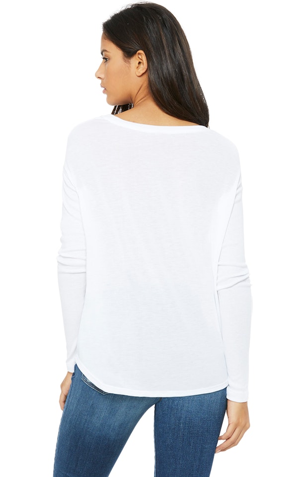 Download Bella + Canvas 8852 Midnight Ladies' Flowy Long-Sleeve T ...