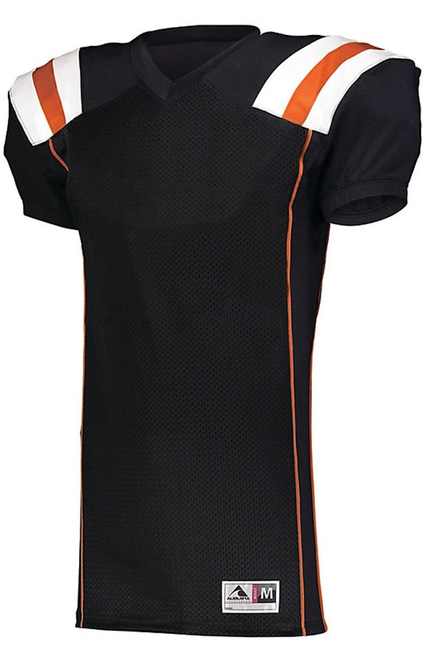 Augusta Sportswear 9581 Black / Orange / White
