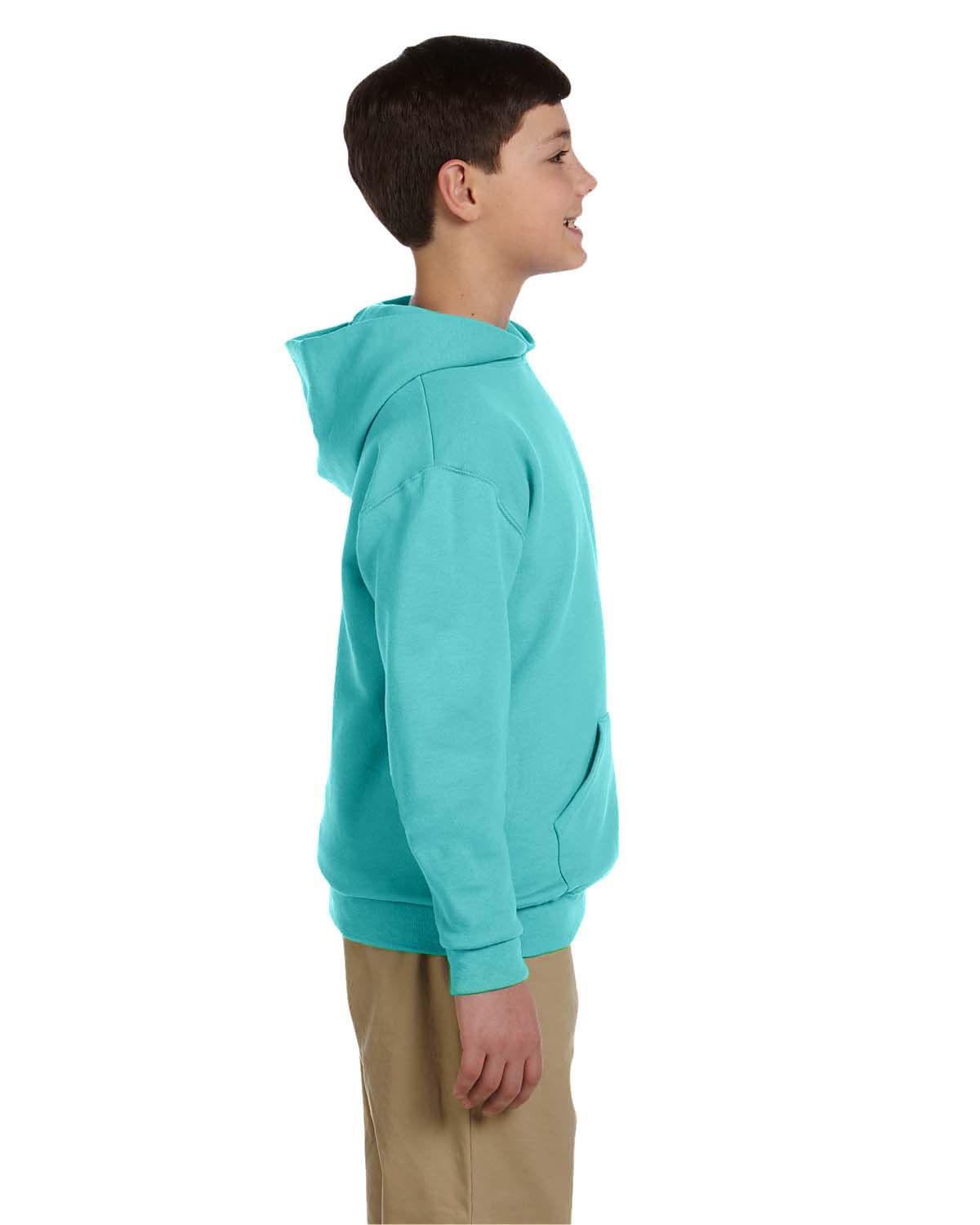 Jerzees 996Y Youth 8 Oz. NuBlend® Fleece Pullover Hood - JiffyShirts.com