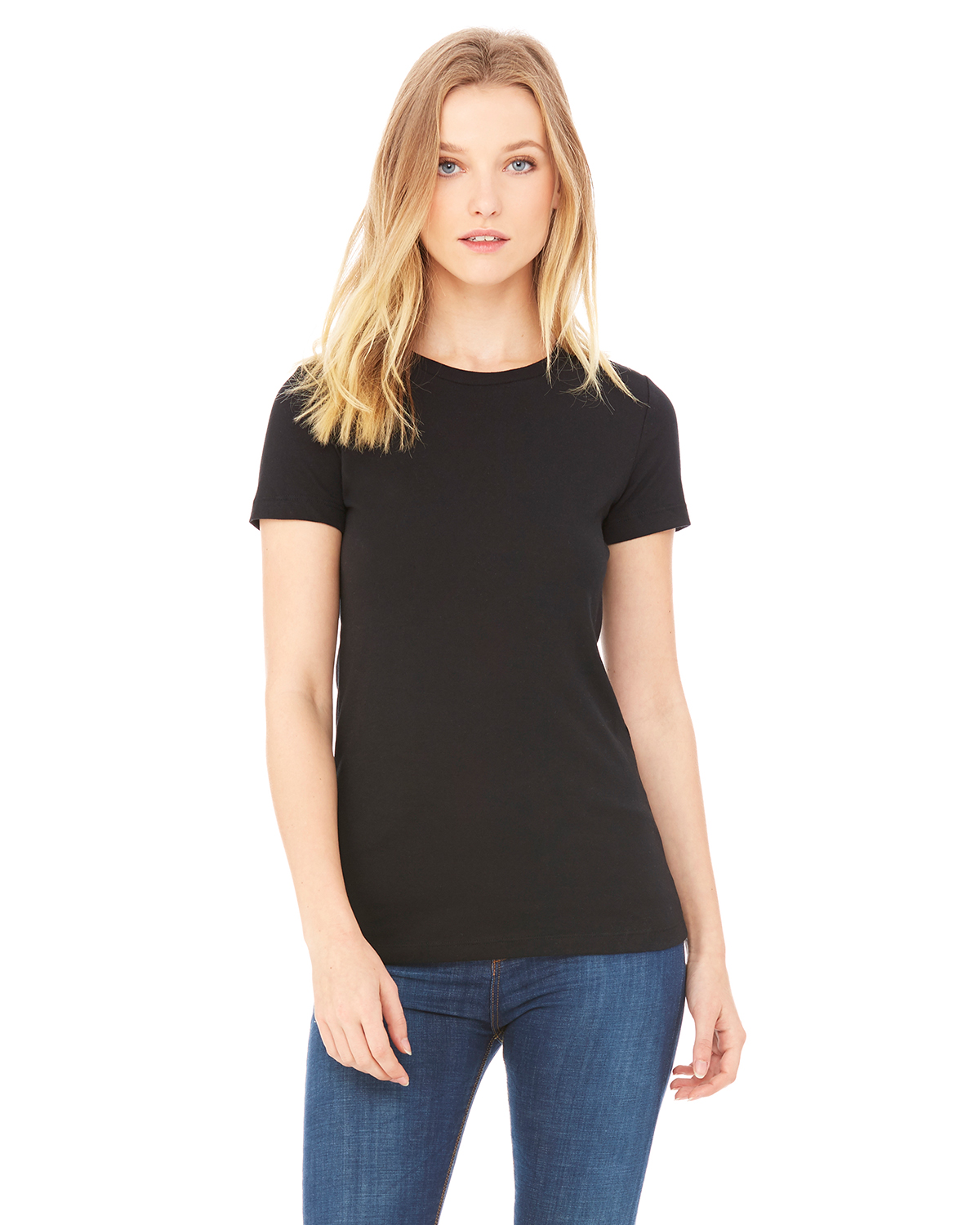 solid black t shirt