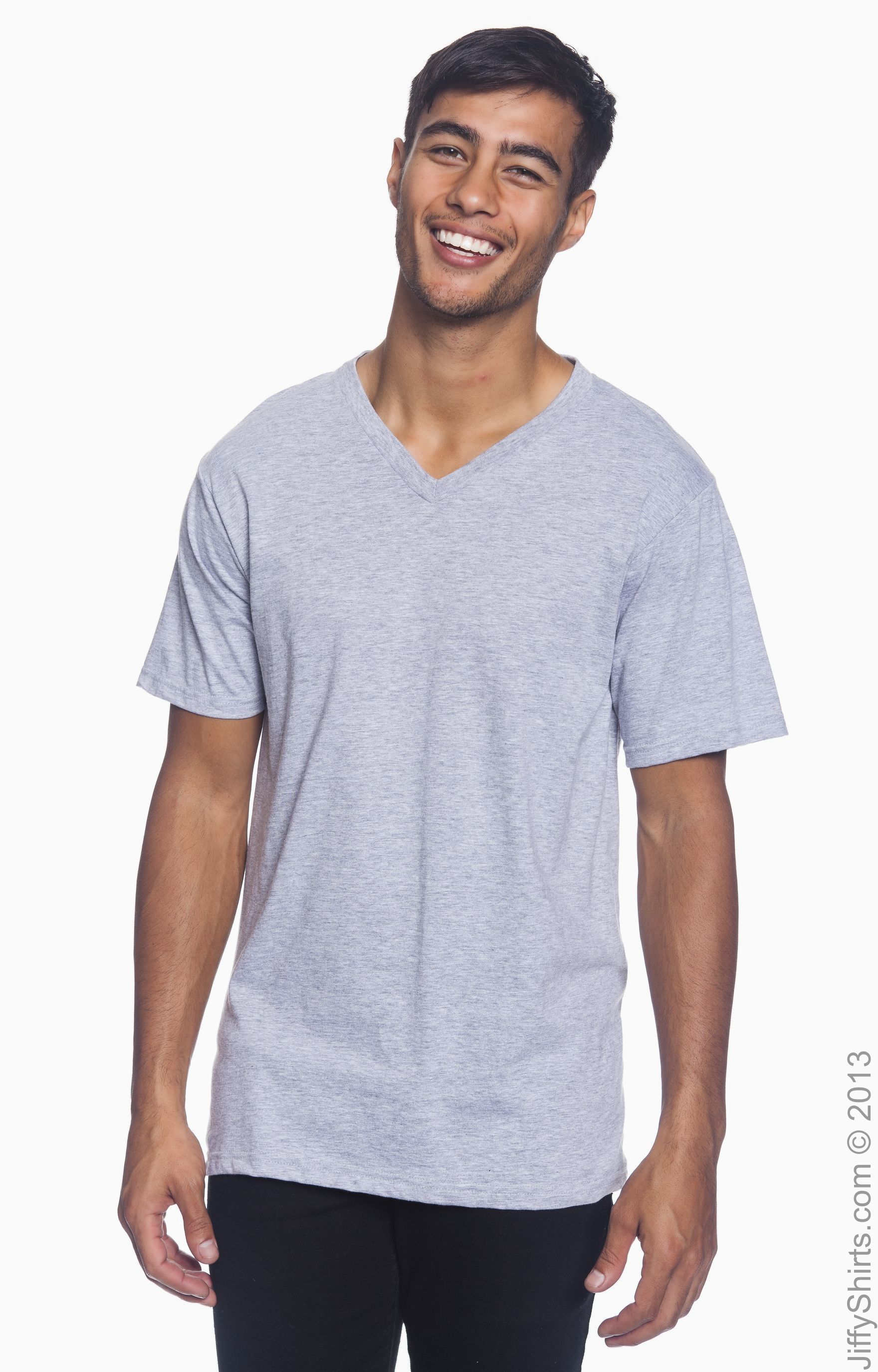 Anvil 982 Adult Lightweight V-Neck T-Shirt - JiffyShirts.com