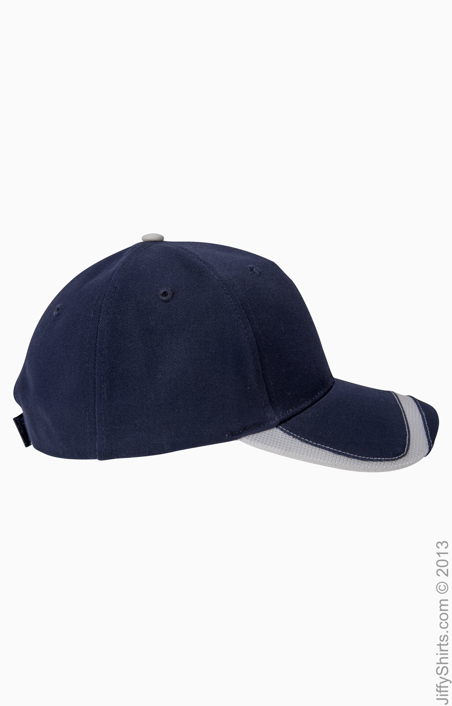 Big Accessories SWTB Navy/White Sport Wave Baseball Cap