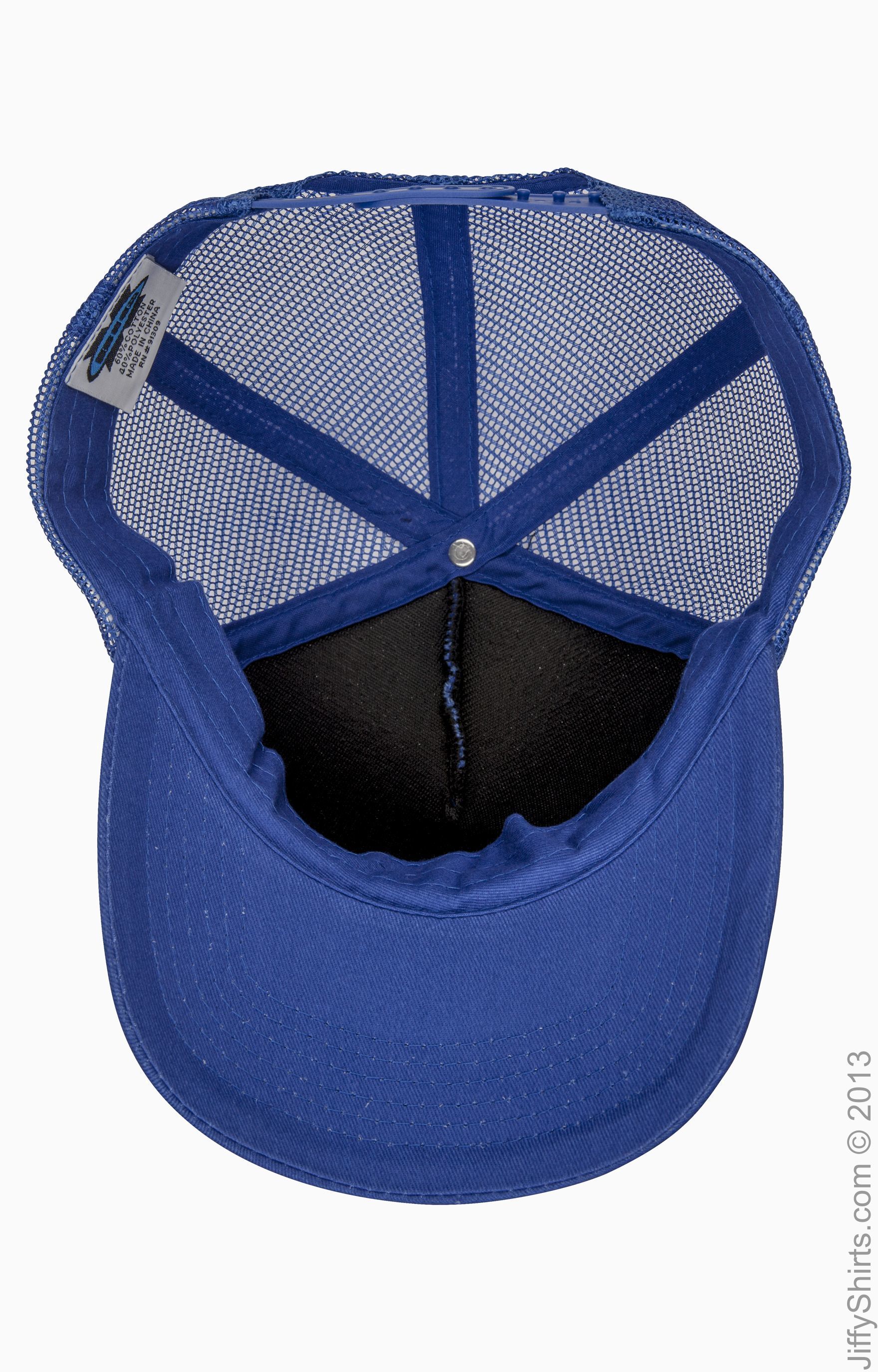 Big Accessories BX010 5Panel Twill Trucker Cap JiffyShirts