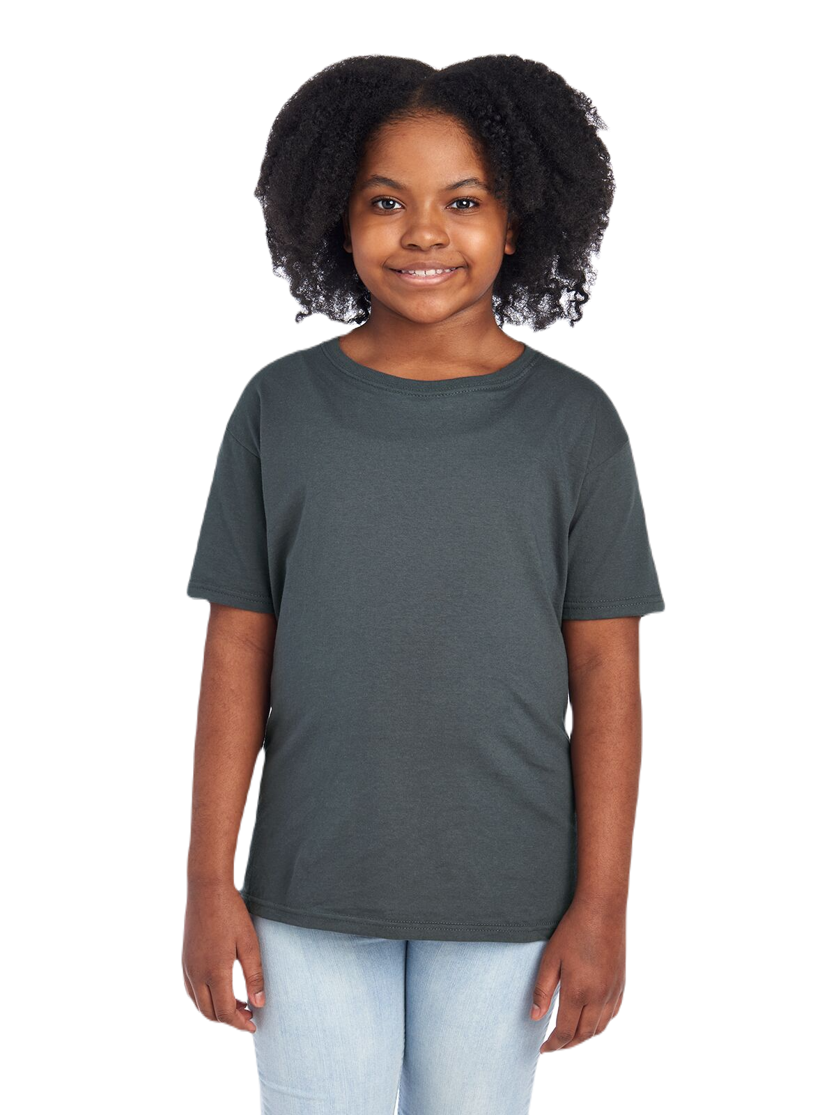 Fruit of the loom deals charcoal grey t shirts