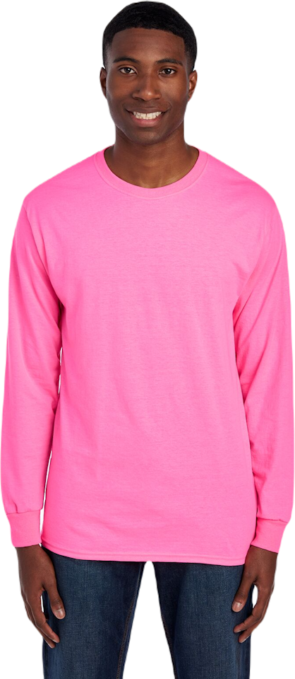Fruit of the Loom 4930 HD Cotton Long-Sleeve T-Shirt