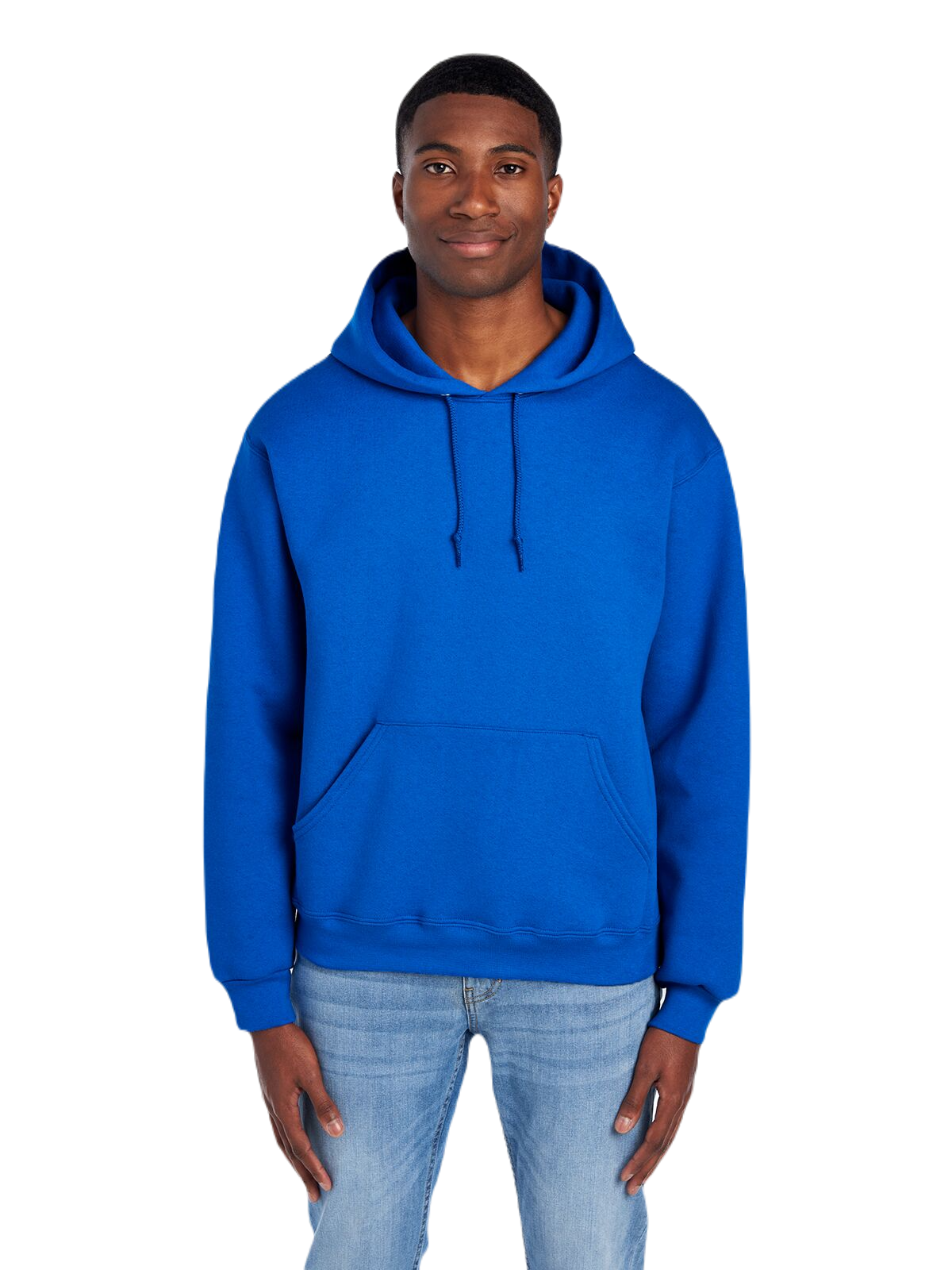 Fruit of the loom royal cheap blue hoodie