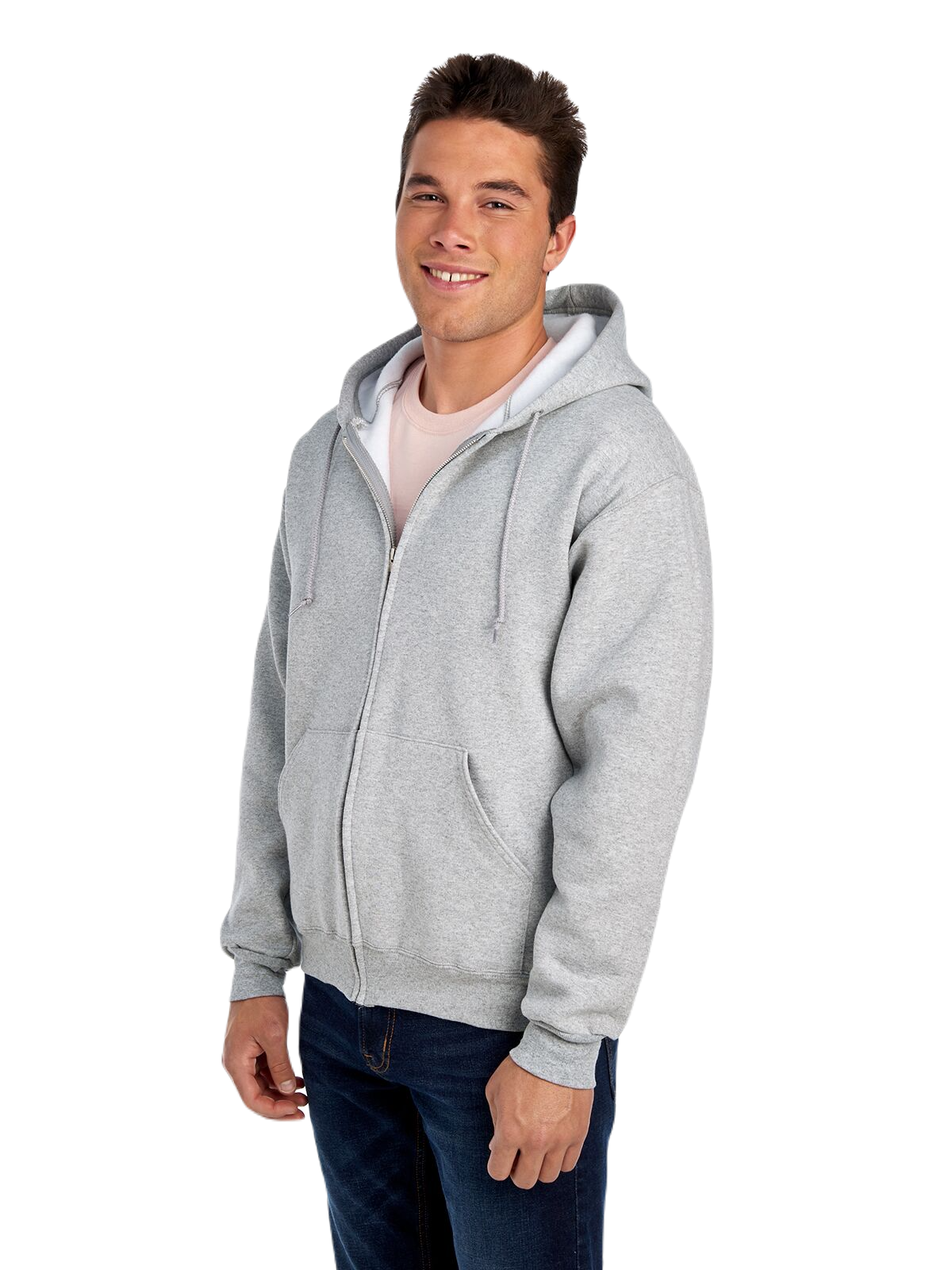 Fruit of loom zip hoodie hot sale