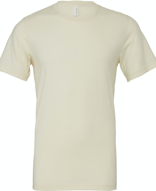 Bella Canvas 3001c Natural Unisex Jersey T Shirt