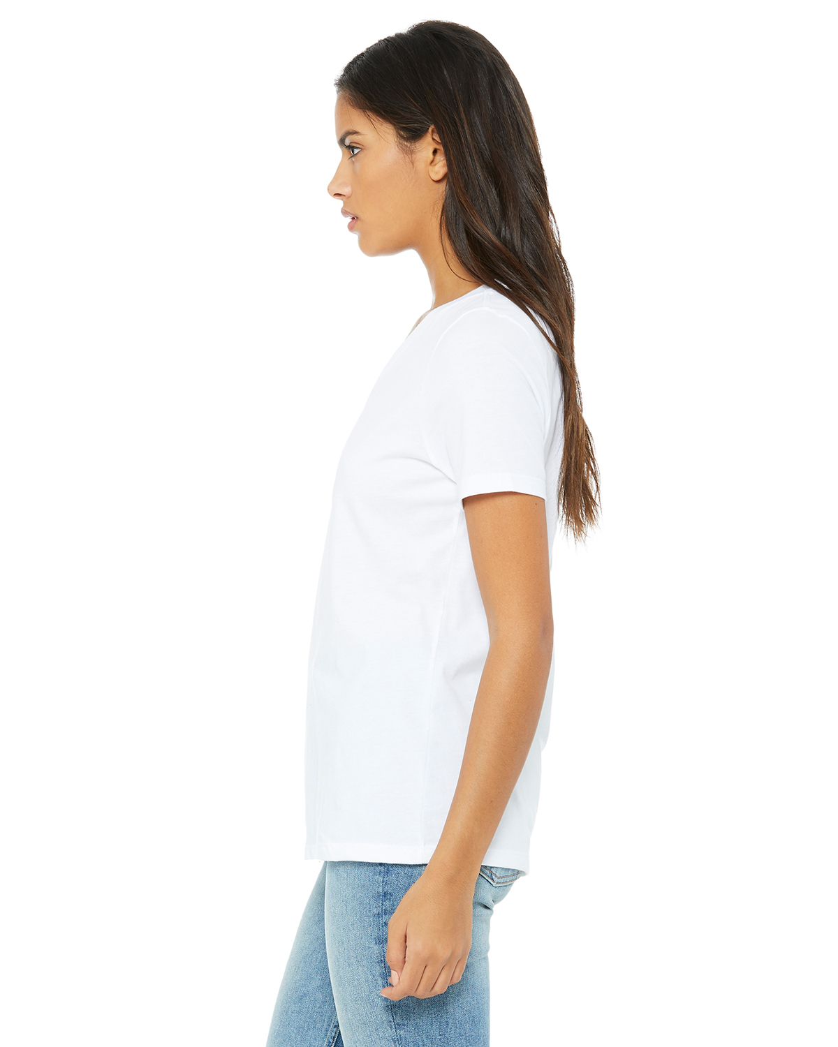 24 stuks Bella Canvas 6405 vrouwen ontspannen jersey V-hals katoen TShirt plain blank pack lot bulk groothandel Kleding Dameskleding Tops & T-shirts T-shirts 