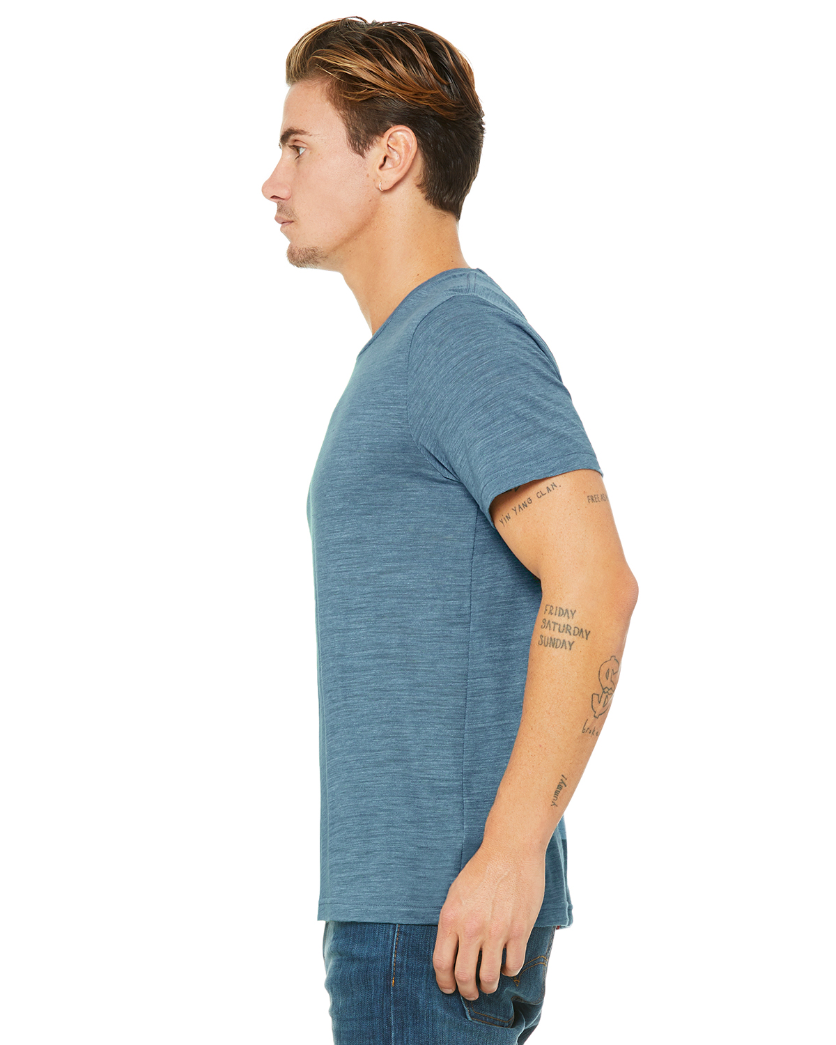 Bella + Canvas 3650 Denim Slub Unisex 