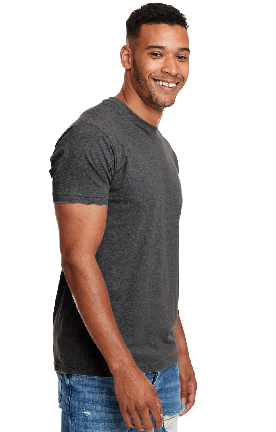 Next Level N6210 Charcoal Men's CVC 