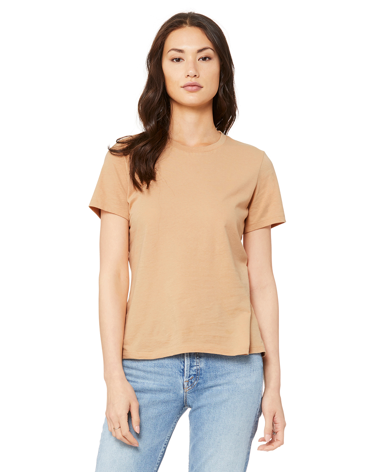 Ingeniører eksekverbar Måler Bella Canvas B6400 Ladies' Relaxed Jersey Short-Sleeve T-Shirt | JiffyShirts