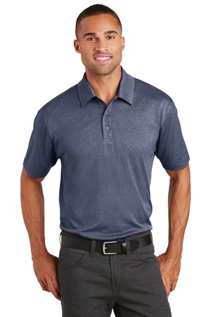 Port authority trace top heather polo