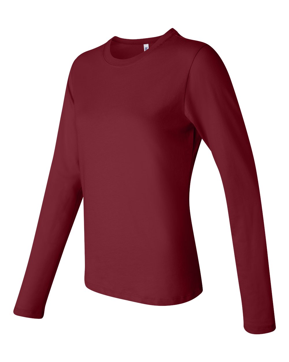 Bella + Canvas B6500 Cardinal Ladies' Jersey Long Sleeve T Shirt