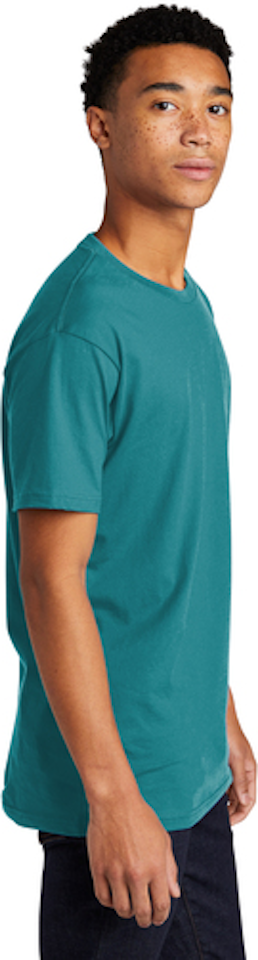Men's Regular Guy Classic T-shirt, 4XL Teal Blue